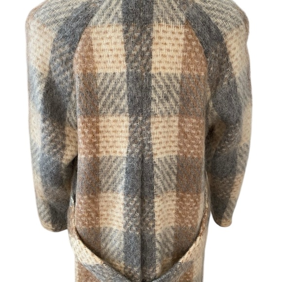 Paul Levy Vintage 80s Mohair Wool Long Coat - Picture 5 of 9